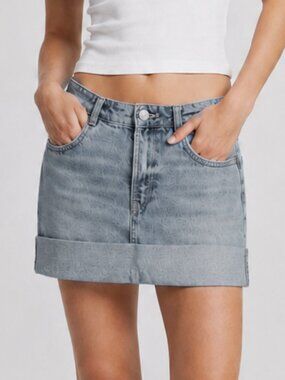 Zara Denim Mini Skirt